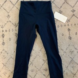 NWT lululemon Wunder Under Crop HR